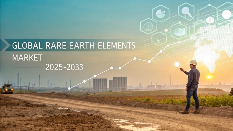 Global Rare Earth Elements Market Report 2025: Size Projected USD 37.06 Billion, CAGR of 12.83% by 2033.