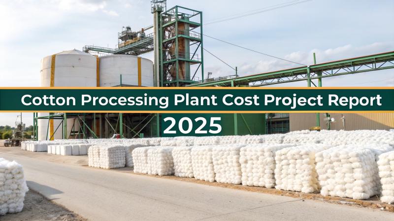 Cotton Processing Plant Project Report 2025