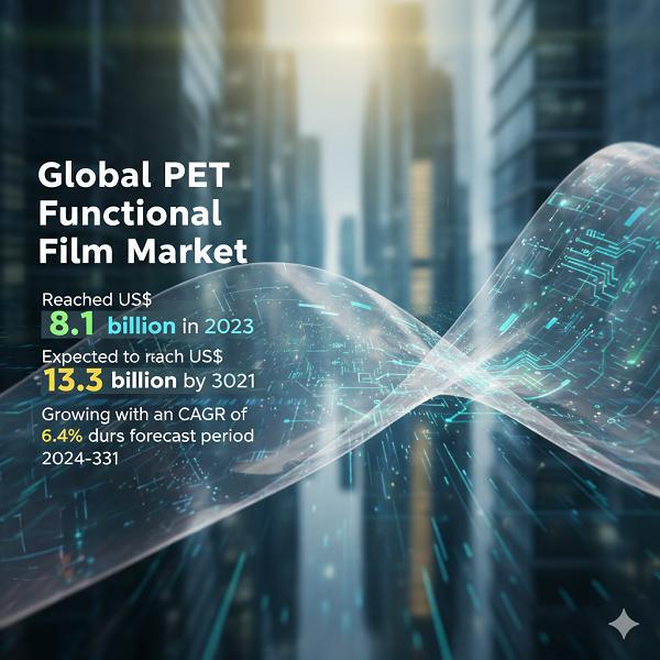 United States PET Functional Film Market valuation $13.3 billion by 2031 - Exclusive Report by DatamIntelligence