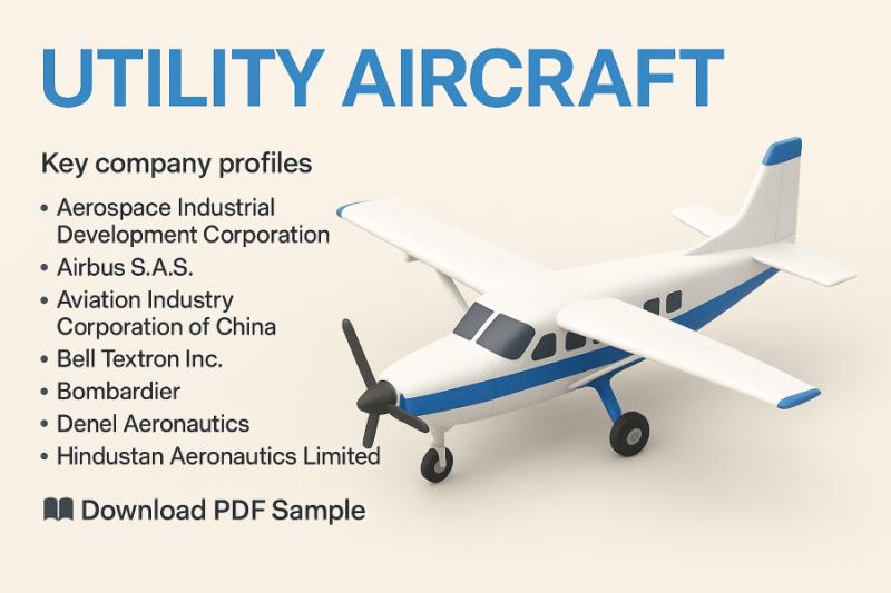 Utility Aircraft Market Set for Steady Growth at XX% CAGR through 2031 Driven by Disaster Relief and Agricultural Demand