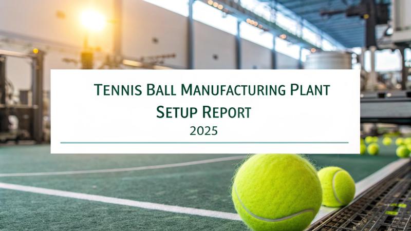Tennis Ball Manufacturing Plant Setup 2025: Project Report, Machinery Cost and Business Plan