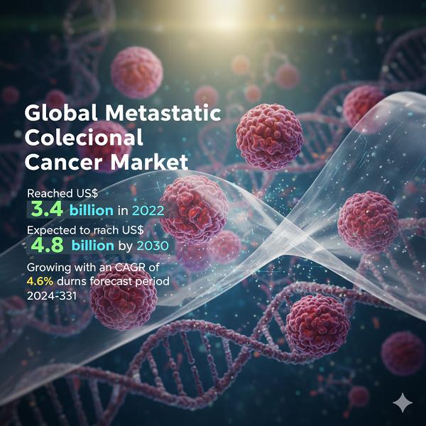 United States Metastatic Colorectal Cancer Market valuation $4.8 billion by 2030 - Exclusive Report by DatamIntelligence