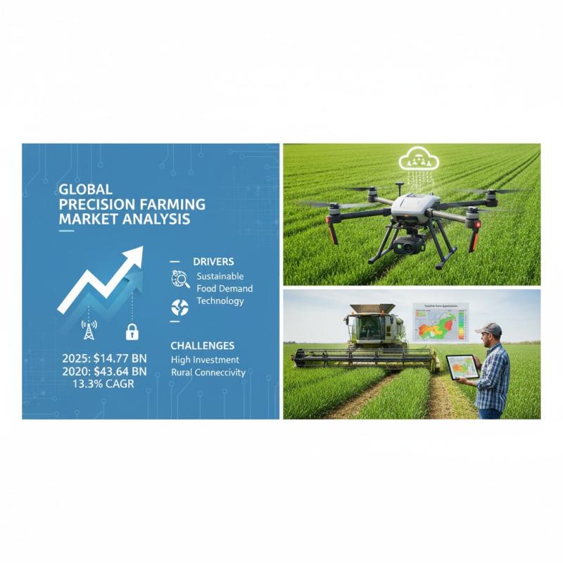 U.S. Precision Farming Market to Reach $4.5 Billion by 2030 Leveraging IoT and Advanced Analytics for Sustainable Agriculture