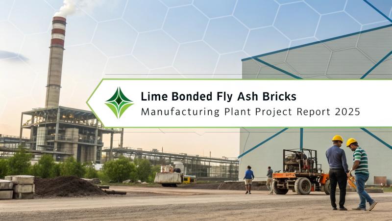Setup Report on Lime Bonded Fly Ash Bricks Manufacturing Plant- Detailed Process Flow, Project Cost and Economics