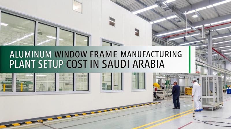 Aluminum Window Frame Manufacturing Plant Setup Cost in Saudi Arabia