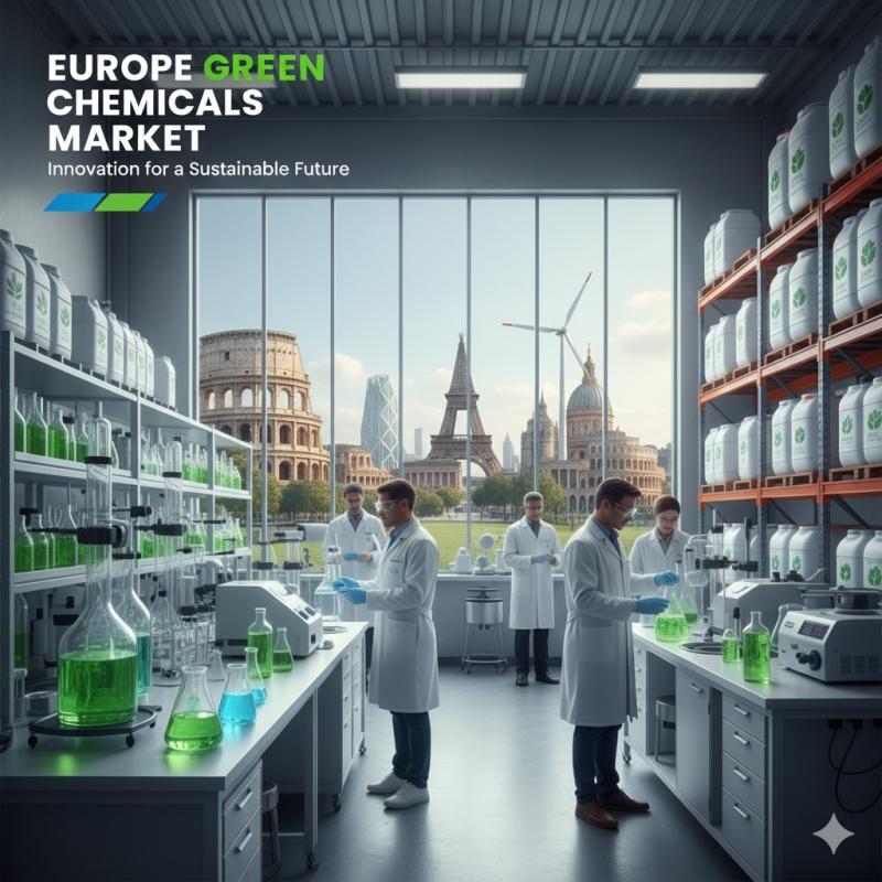 Europe Green Chemicals Market to Reach USD 335.50 Billion by 2034 Driven by Circular Innovation