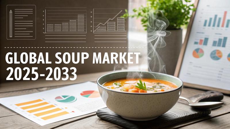 Global Soup Market Report 2025: Size Projected USD 16.69 Billion, CAGR of 3.52% by 2033.