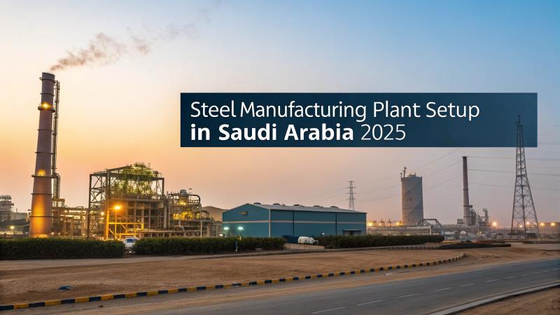 Steel Manufacturing Plant Setup Cost in Saudi Arabia