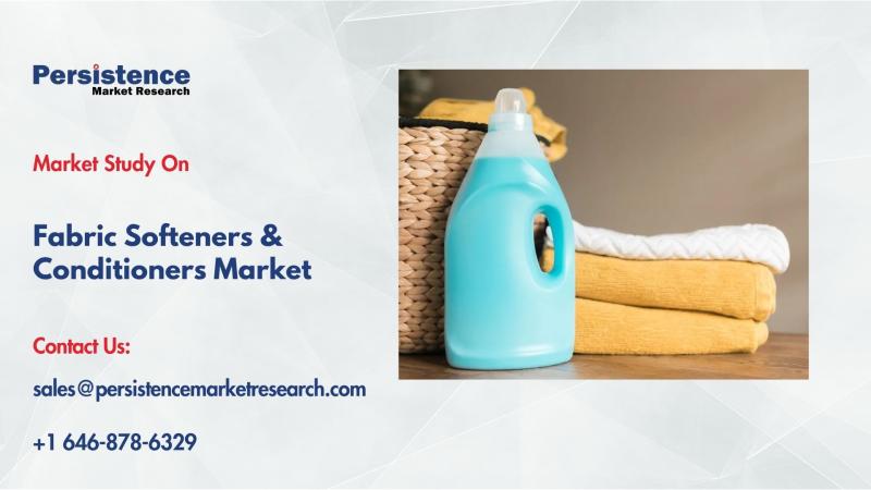 Fabric Softeners & Conditioners Market Set to Reach US$27.21 Billion by 2032, Growing at a CAGR of 4.3% | Persistence Market Research