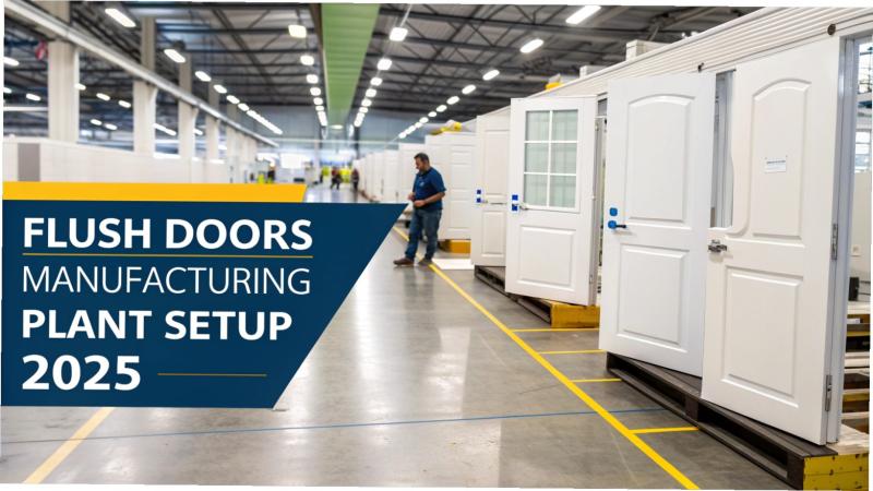 Flush Doors Manufacturing Plant Cost 2025: Business Plan, Raw Materials & Industry Trends