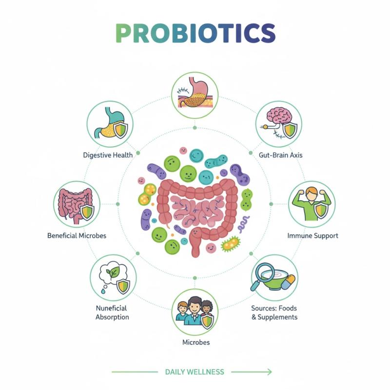 United States Probiotics Market is expected to reach USD 108.0 billion by 2031 | Top key players - Koninklijke DSM N.V., Danone S.A, BioGaia AB.