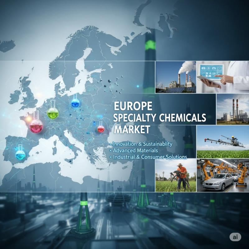 Europe Specialty Chemicals Market to Reach 125.43 Million Tons by 2034, DataM Intelligence Reports