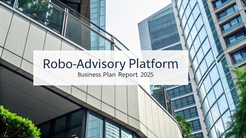 Robo-Advisory Platform Business Plan 2025: Setup Cost, Trends, and Profit Potential