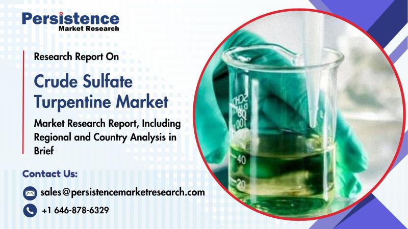 Crude Sulfate Turpentine (CST) Market to Reach US$ 735.8 Mn by 2032: Growth Driven by Rising Demand for Aroma Chemicals