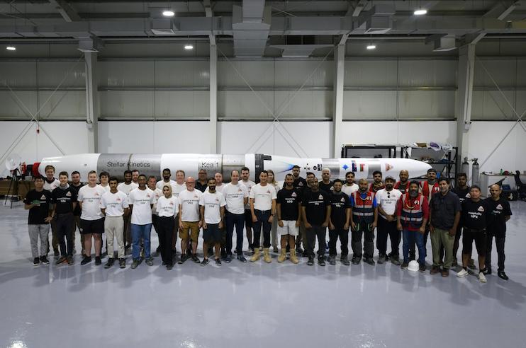 Etlaq Spaceport team