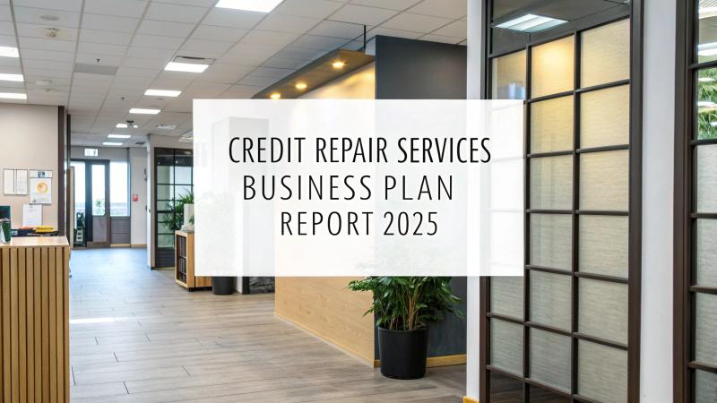 Credit Repair Services Business Plan 2025: Setup Cost, Trends, and Profit Potential