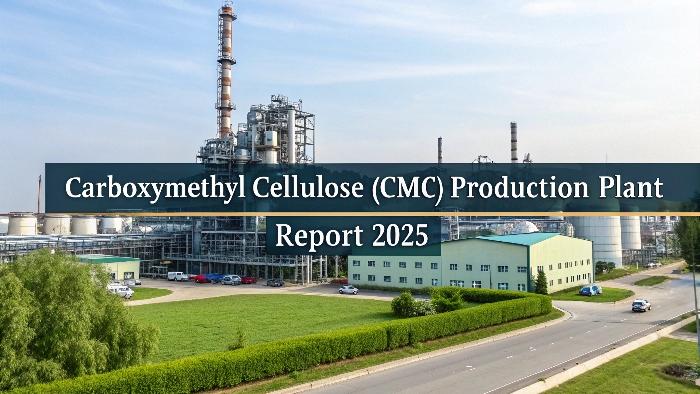 How much does it cost to set up a carboxymethyl cellulose (CMC) production plant?