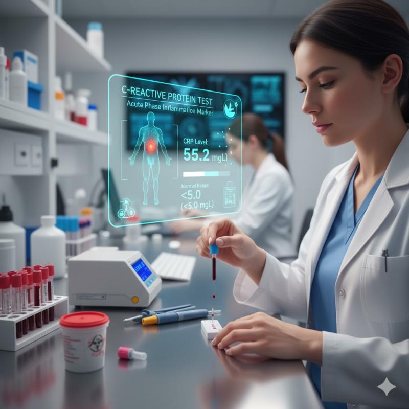 United States CRP Testing Market: POC Devices & Home Care Growth | Major Companies - Abbott Laboratories, F. Hoffmann-La Roche AG, Merck KGaA, Randox Laboratories Ltd.