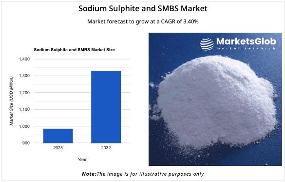Global Sodium Sulphite and SMBS Market Reaches $985 Million in 2023, Driven by Esseco USA, Solvay, and Aditya Birla Chemicals