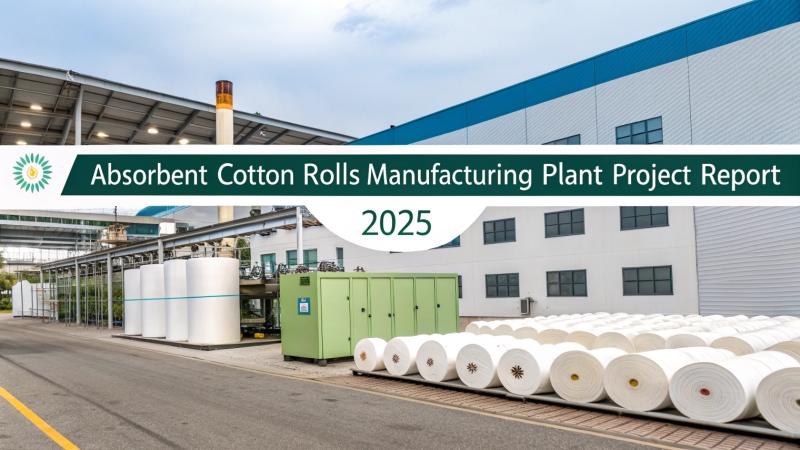 Absorbent Cotton Rolls Manufacturing Plant Cost 2025: CapEx, OpEx, and ROI Evaluation for Plant Setup