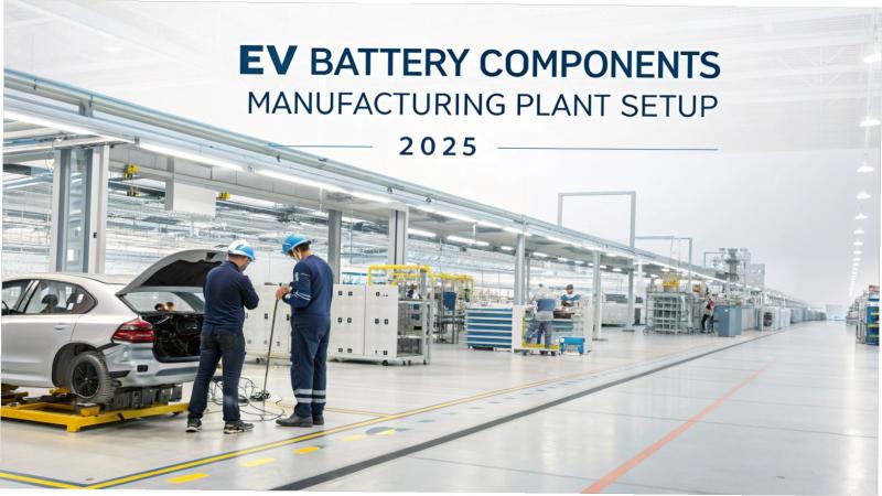 EV Battery Components Manufacturing Plant Project Report 2025: Setup Details, Capital Investments and Expenses