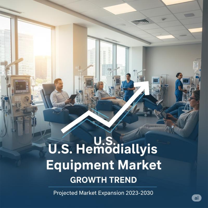 U.S. Hemodialysis Equipment Market Valued at USD 4.98 Billion, Forecast to Expand at 6.5% CAGR by 2030