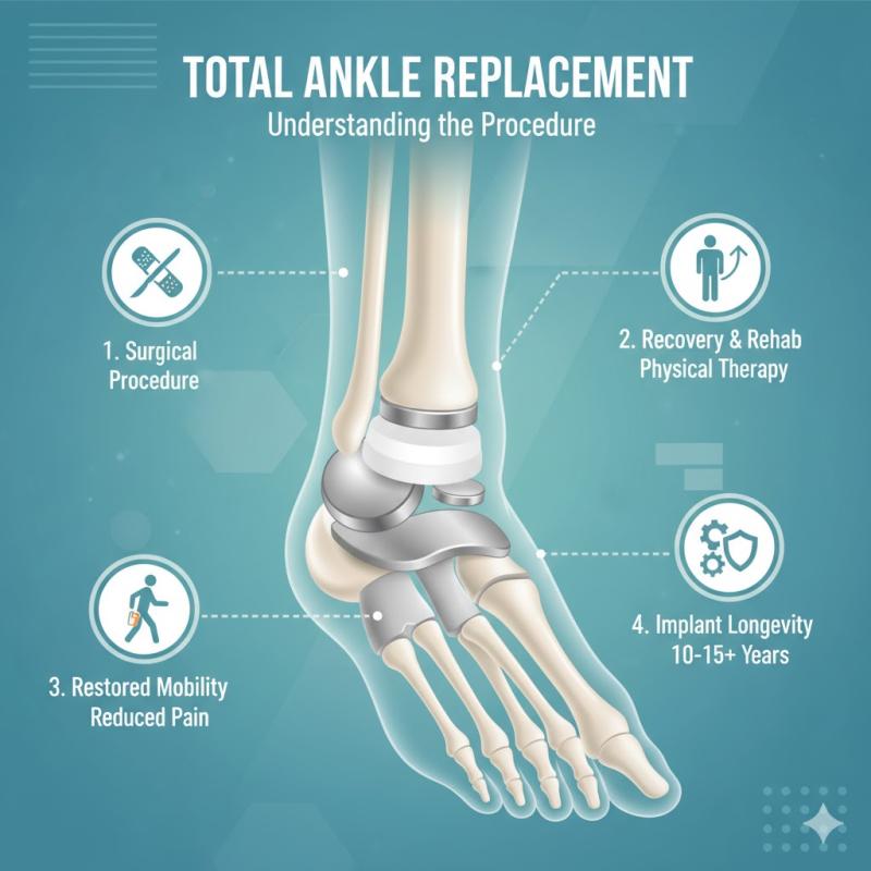 United States Total Ankle Replacement Market Set to Soar: Innovations and Rising Geriatric Demand Drive Growth Through 2031 | Top key players - Stryker Corporation, Zimmer Holdings, Smith and Nephew.