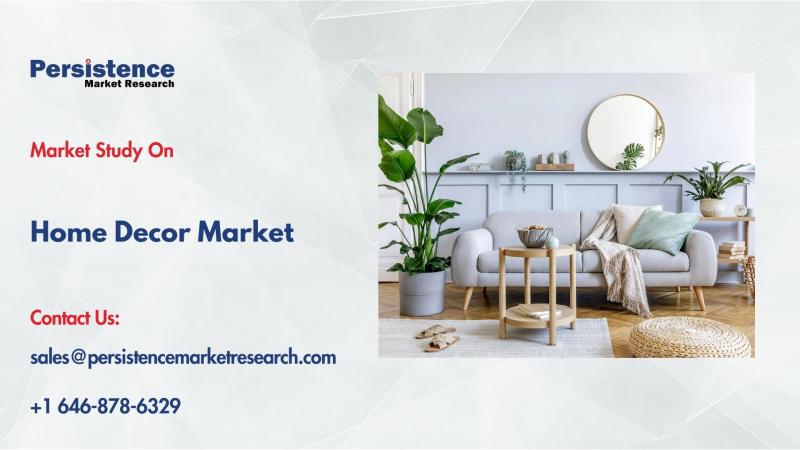 Home Decor Market to Reach $1,047.9 Mn by 2032 Driven by Rising Urbanization & Trends