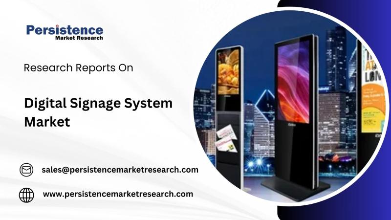 Digital Signage System Market Forecast to Expand to USD 36.1 Billion by 2030 | Persistence Market Research