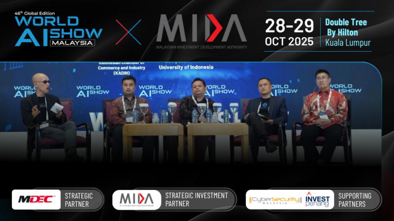 World AI Show Welcomes MIDA as Strategic Investment Partner, Strengthening Malaysia's Position as AI and Investment Hub