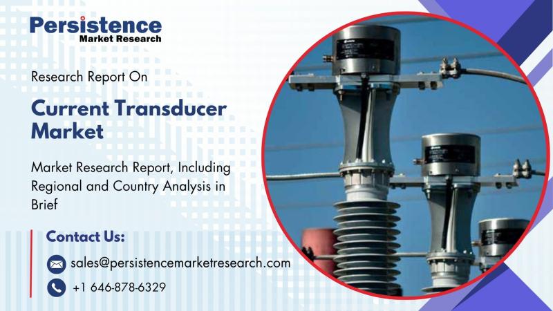 Current Transducer Market Growth Driven by Rising Demand for Energy-Efficient Systems: Valued at US$781.9 Mn in 2024