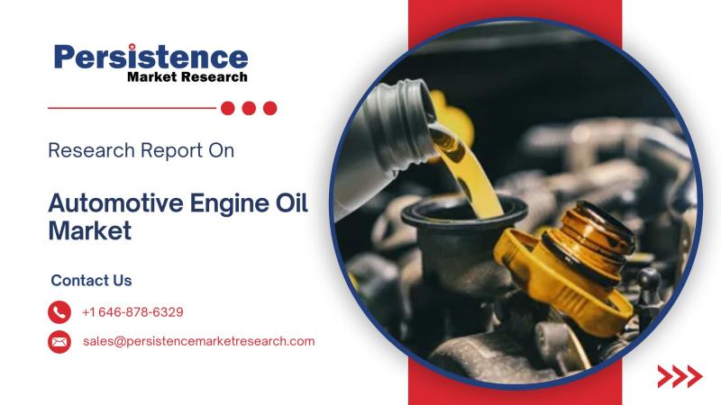 Automotive Engine Oil Market Gains Traction Amid Rising Vehicle Production and Demand for High-Performance Lubricants, Expected to Hit US$ 57.4 Billion by 2032
