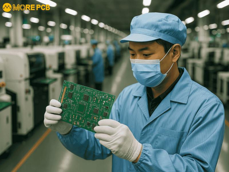 China News spotlights MorePCB's AI-integrated approach to PCB design, assembly, and sustainable manufacturing