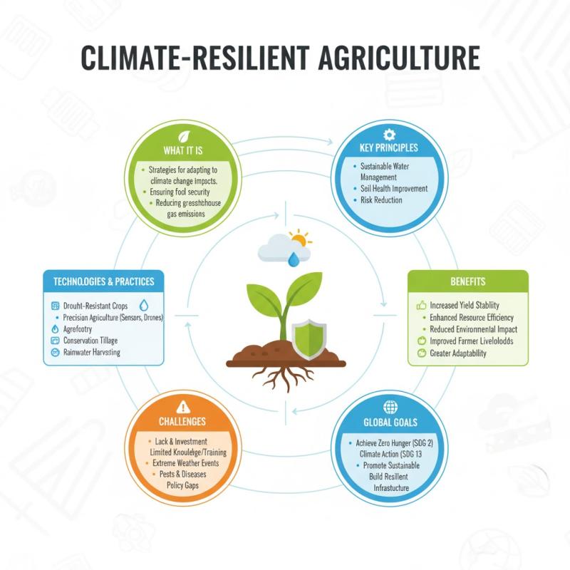 United States Climate-Resilient Agriculture Market is expected to reach by US$ 61.50 billion in 2032 | Top key players - App Harvest, CropX Inc., Indigo Ag, Inc.