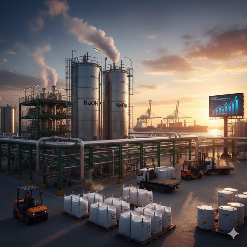 Caustic Soda Market to Reach USD 71.0 Billion by 2033, Driven by Aluminum and Textile Industries