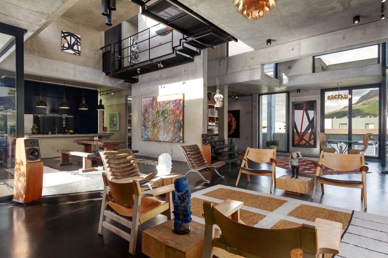 At SkyPad by Art House, every room is a gallery - filled with important art. A place to live and sleep within art.