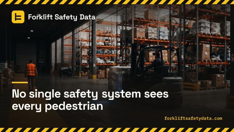 Forklift Safety Data Finds No Single Forklift Safety System Protects Every Pedestrian