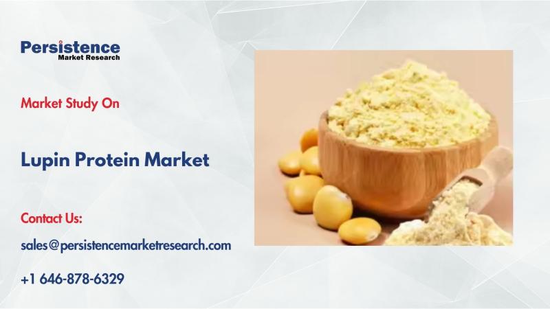 Lupin Protein Market Valued at $1.3 Bn in 2025, Driven by Rising Demand for Plant-Based Protein