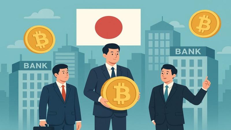 Japanese Banks Prepare to Enter the Cryptocurrency Market