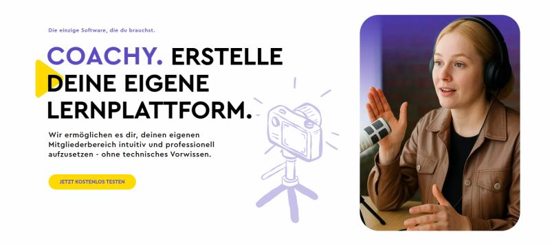 COACHY im Test - Der einfachste Weg, Online-Kurse & Mitgliederbereiche zu erstellen