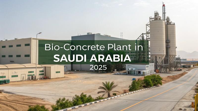 Setting Up Bio-Concrete Plant in Saudi Arabia: A Comprehensive Guide for Entrepreneurs