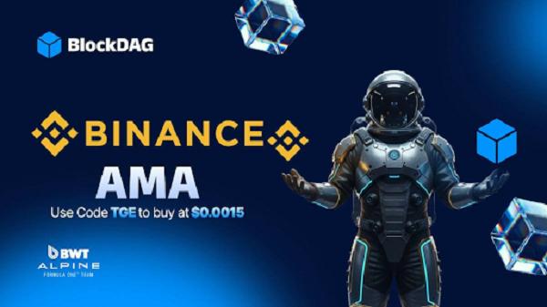 Solana at $230, Dogecoin Eyes $1, While BlockDAG's 3M Active Miners & Binance AMA Redefine the Best Crypto Right Now