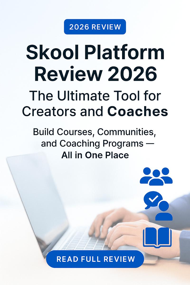 Skool Platform Review 2026 - The Ultimate Tool for Creators and Coaches