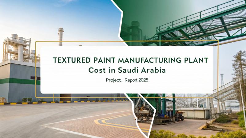 Textured Paint Manufacturing Plant Setup Cost in Saudi Arabia 2025