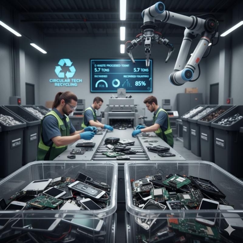 United States E-waste Management Market to Grow at 4.2% CAGR Through 2031, Led by Sims Lifecycle Services, Electronic Recyclers International, and Umicore | DataM Intelligence