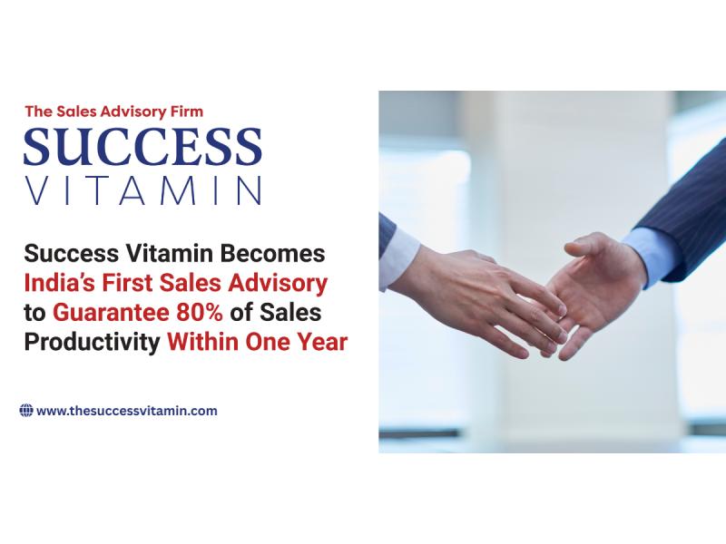 Success Vitamin Becomes India's First Sales Advisory