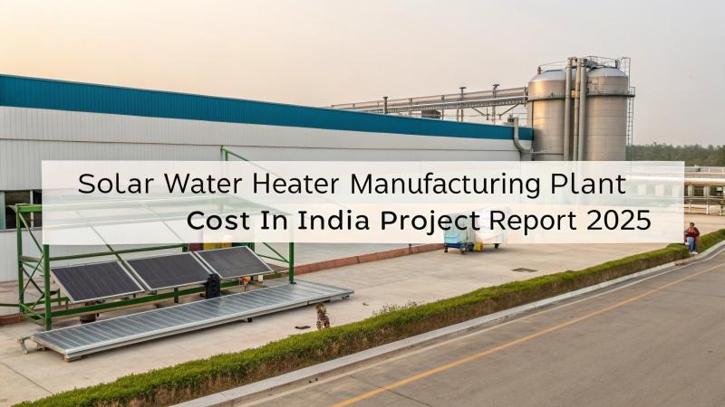 Solar Water Heater Manufacturing Plant Setup Cost in India 2025