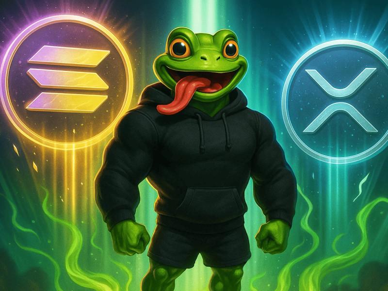 Solana nears $200, XRP targets $3 - but AlphaPepe's $330K presale and Binance buzz make it 2025's hottest crypto buy.