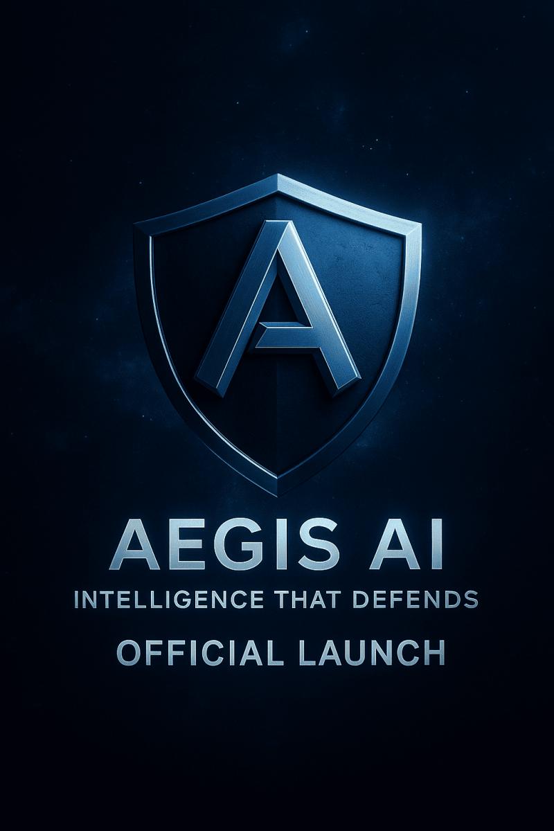 AEGIS AI - Intelligence That Defends officially launched on World Statistics Day 2025.
