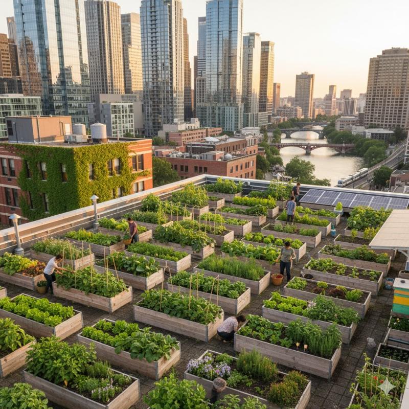 United States Urban Farming Market is expected to reach US$ 311.24 billion by 2032 | Top key players - UrbanFarmers AG, AeroFarms, Sky Greens.